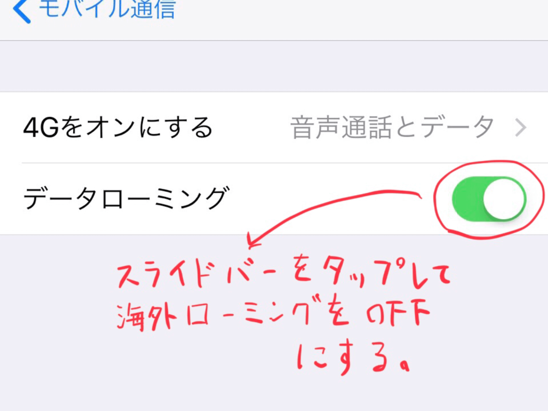 iPhoneの通話のオプションの画像