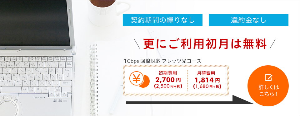 利用初月無料