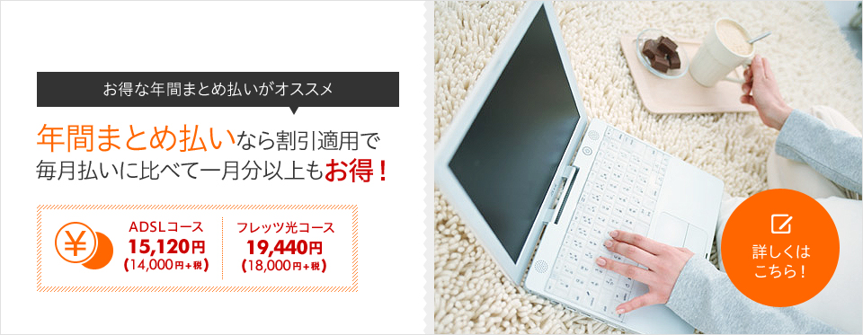 年間まとめ払い
