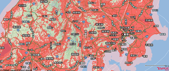 ソフトバンク対応エリア