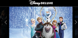 Disney DELUXEのTOPページ