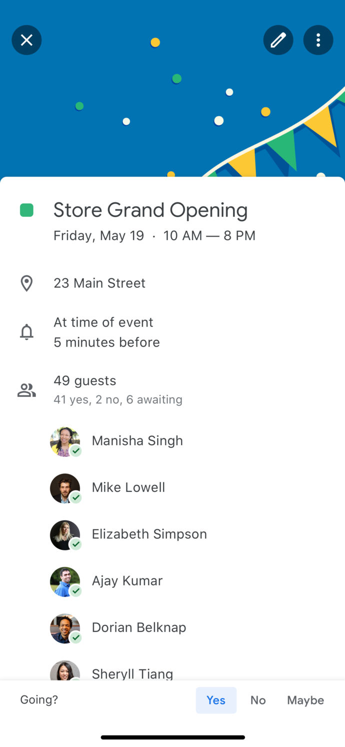 Google カレンダー