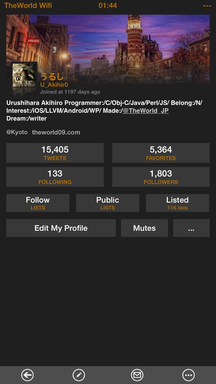 TheWorld for Twitter