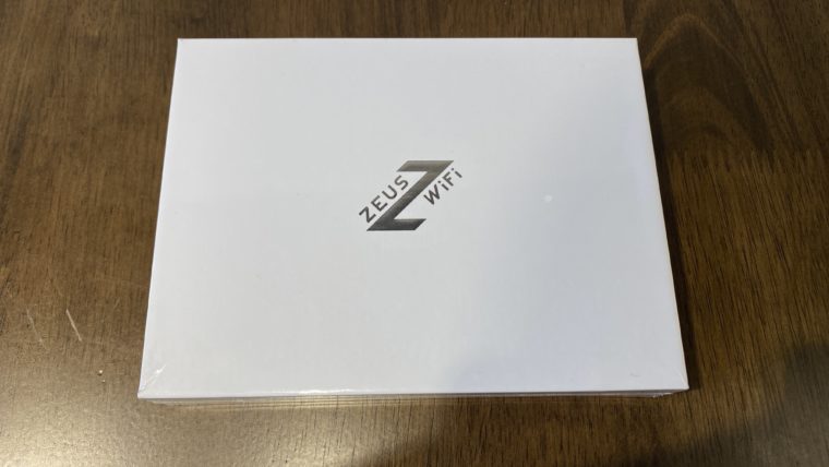 ZEUS WiFi(ゼウスWiFi)が届いた画像②