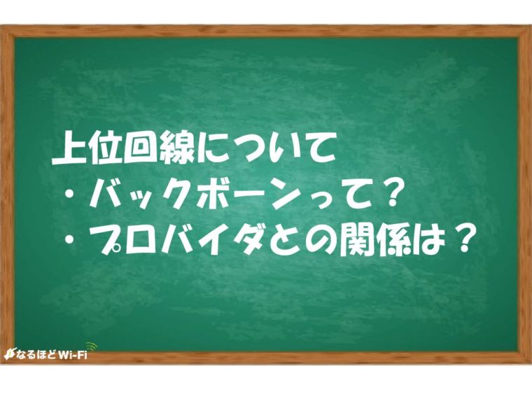 上位回線とは