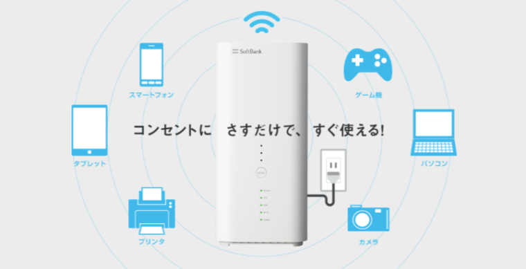 ソフトバンクエアーの端末